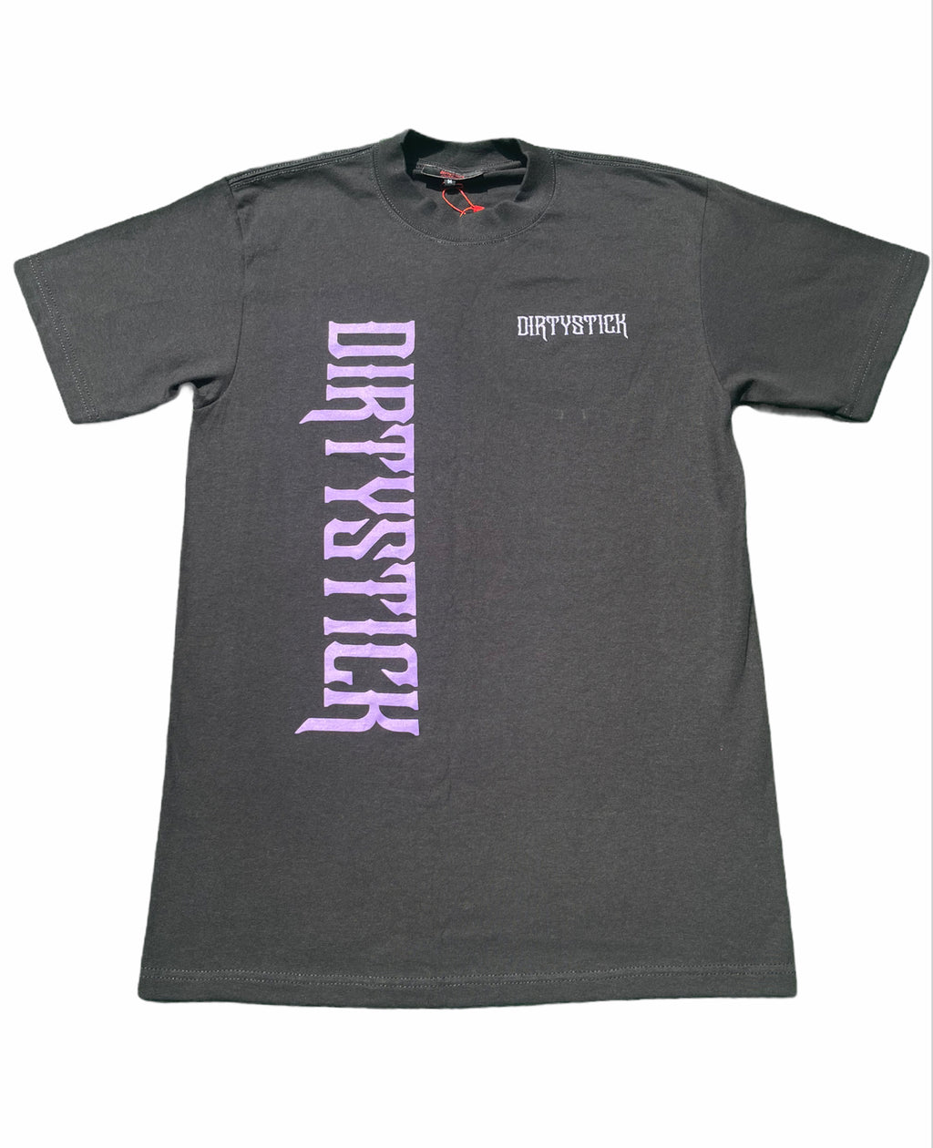 T-Shirt/SideStick/Black/Lavender Logo