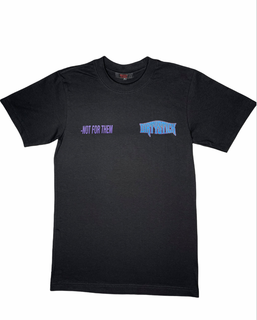 T-Shirt/Not For Them 3/Blk/Blu/Pur