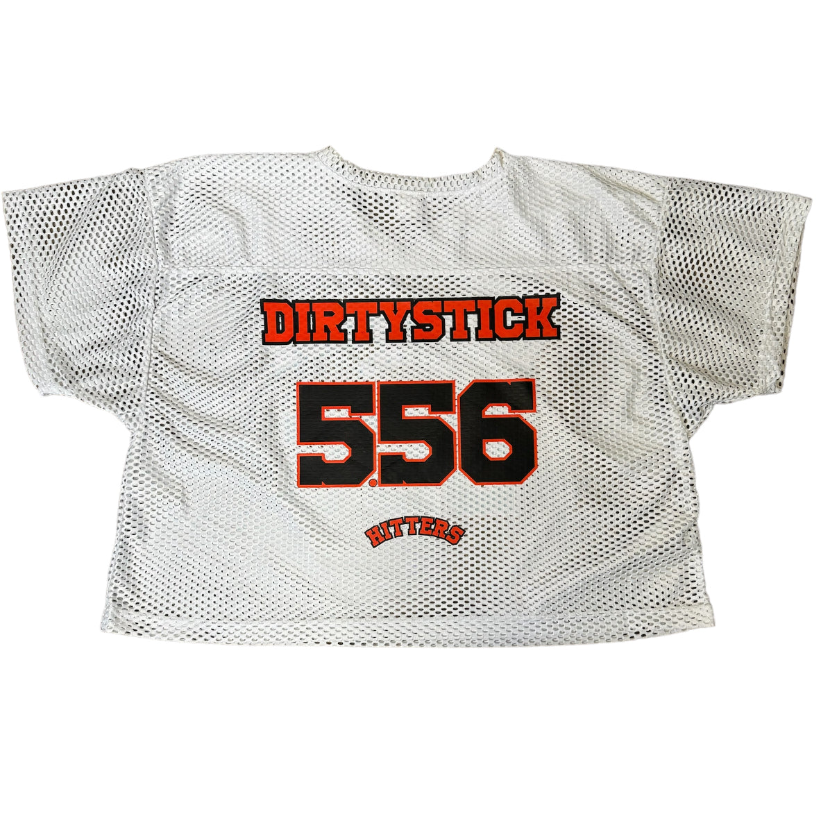 White 5.56 DirtyStick Practice Jersey