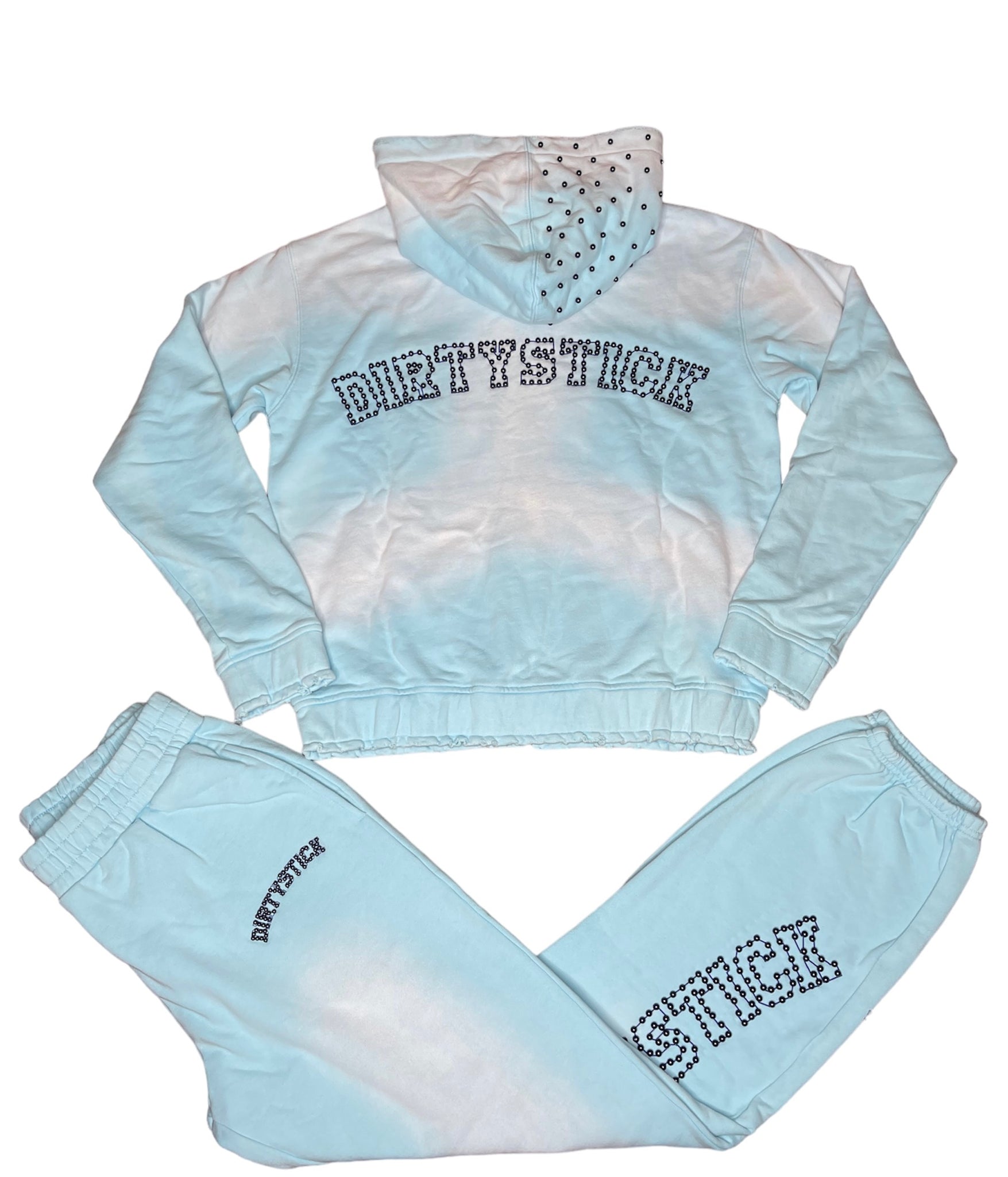 Ice Blue Acid Wash Comes As FullSet