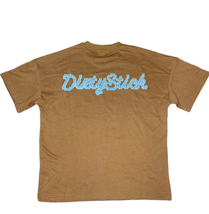 DirtyStick Brown And Blue T