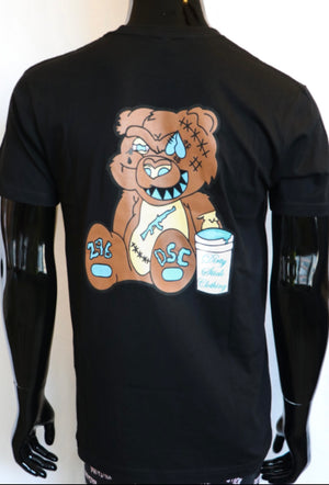 T-SHIRT/STICKYBEAR/BLACK/GREEN