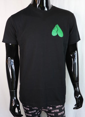 T-SHIRT/STICKYBEAR/BLACK/GREEN