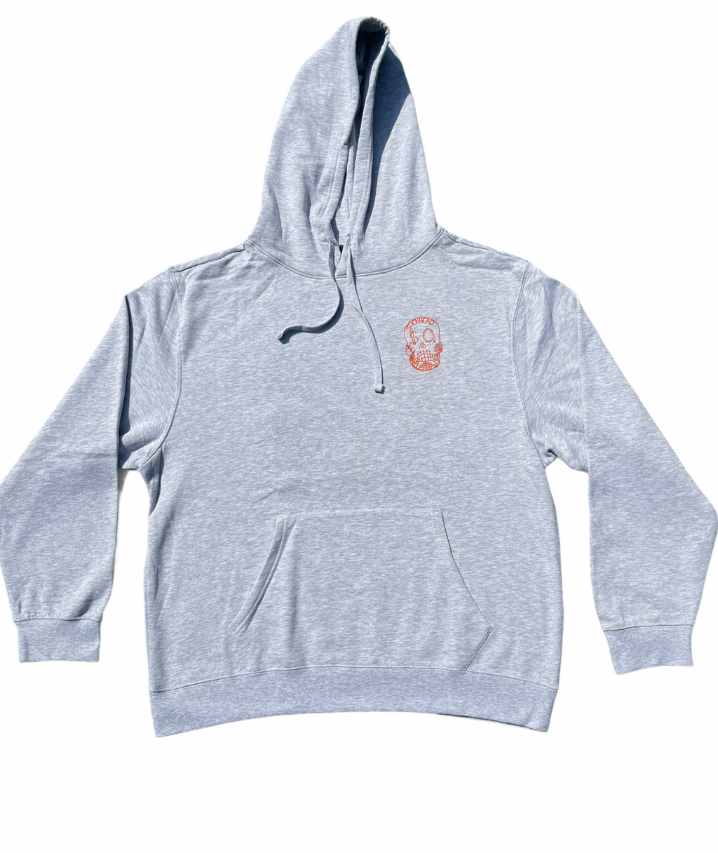 Hoodie/StickHead/Grey/Orange Logo