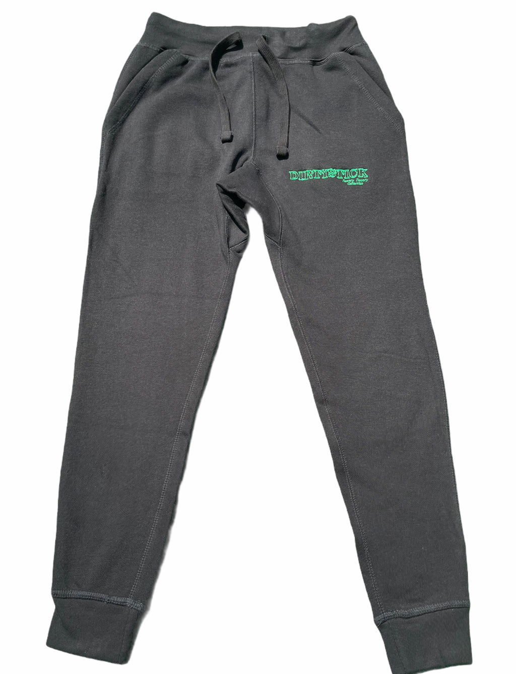 Sweat Pants/StickHead/Blk/Grn Logo