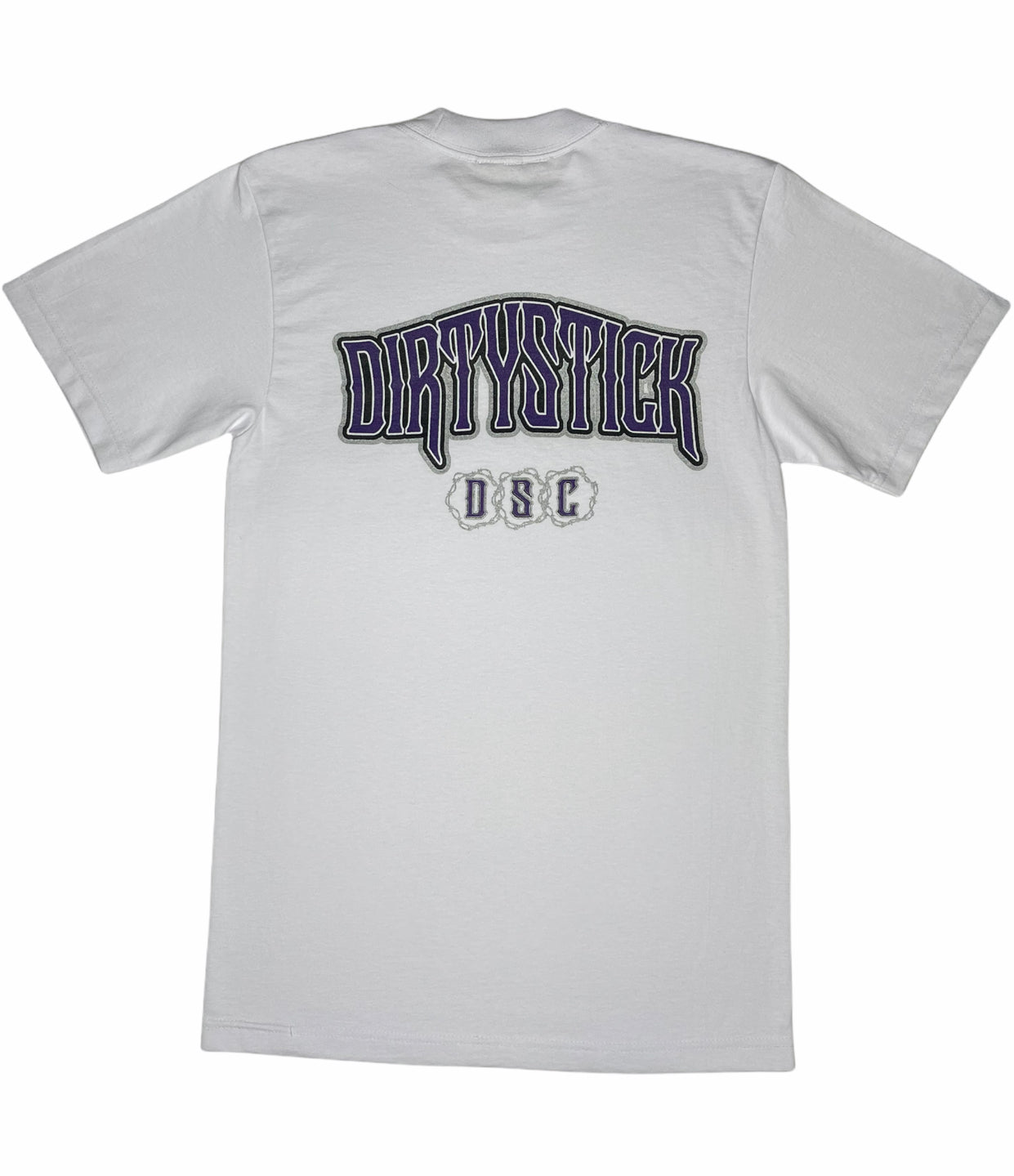 T-Shirt/BarbStick/Wht/Pur/Gry