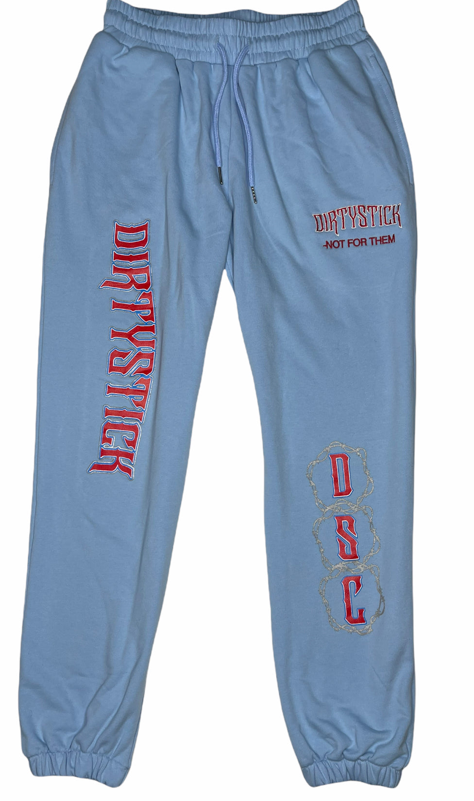 Sweat Pants/BarbStick/Ice Blu/Red