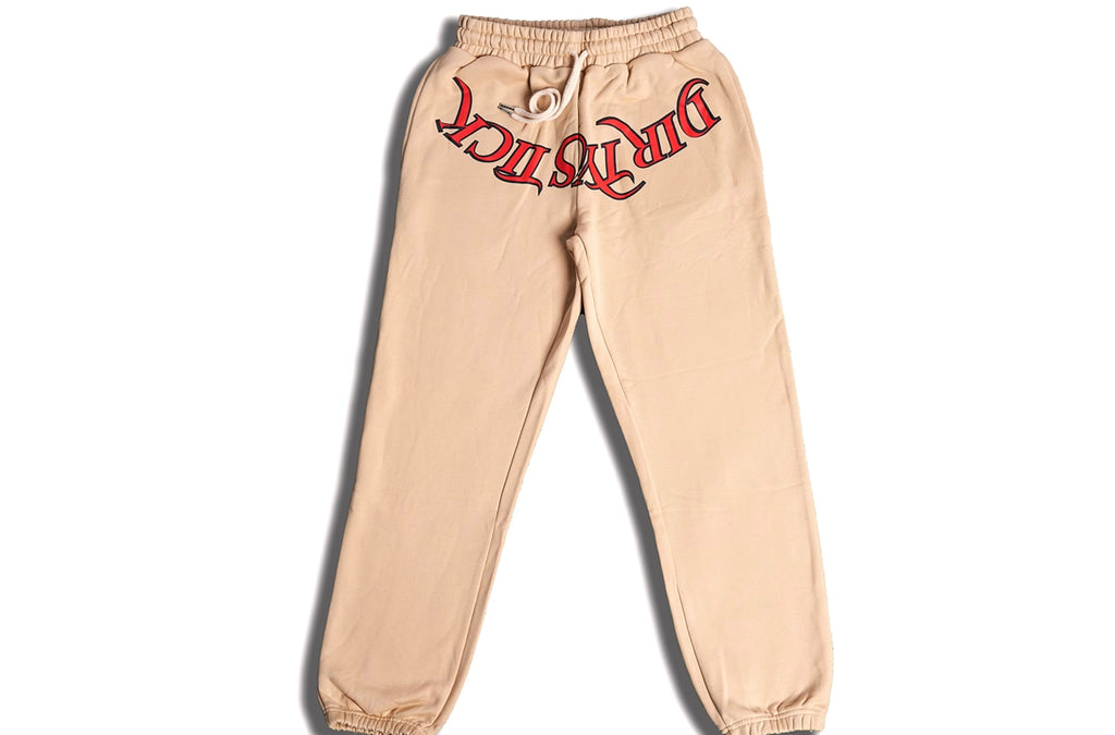 Tan Sweat Pants