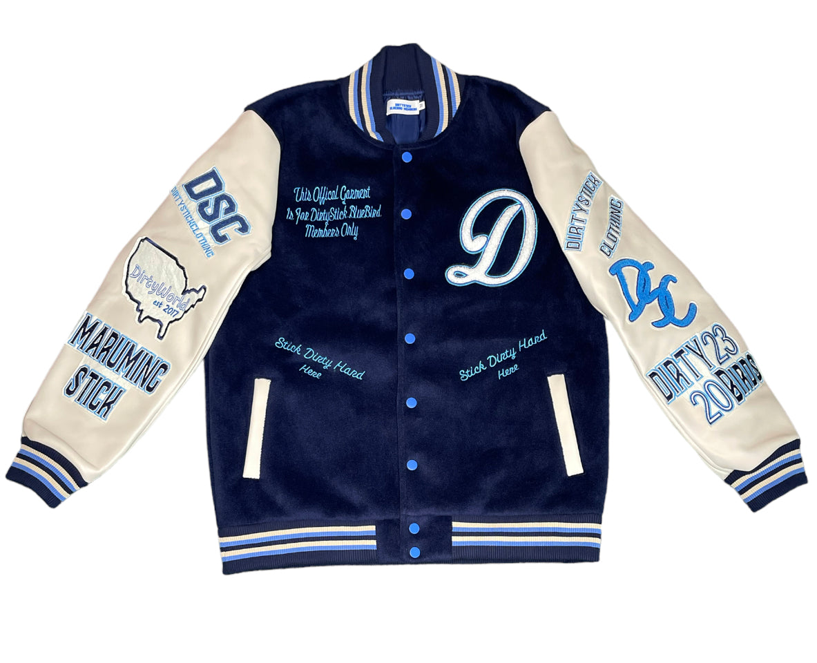 BlueBird Letterman Jacket